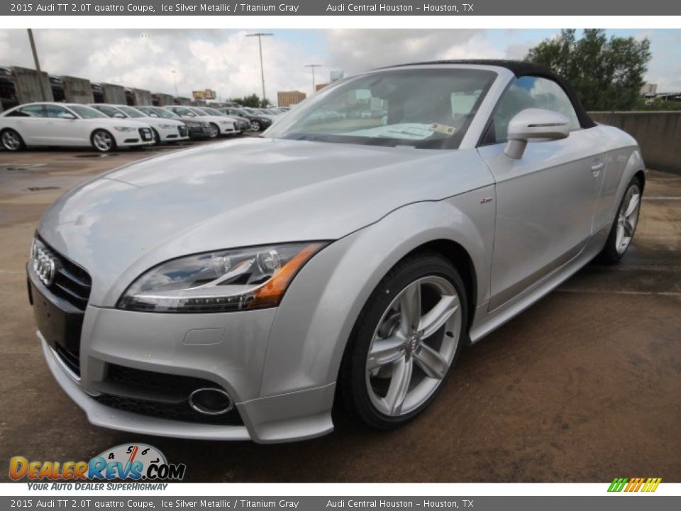 Ice Silver Metallic 2015 Audi TT 2.0T quattro Coupe Photo #3
