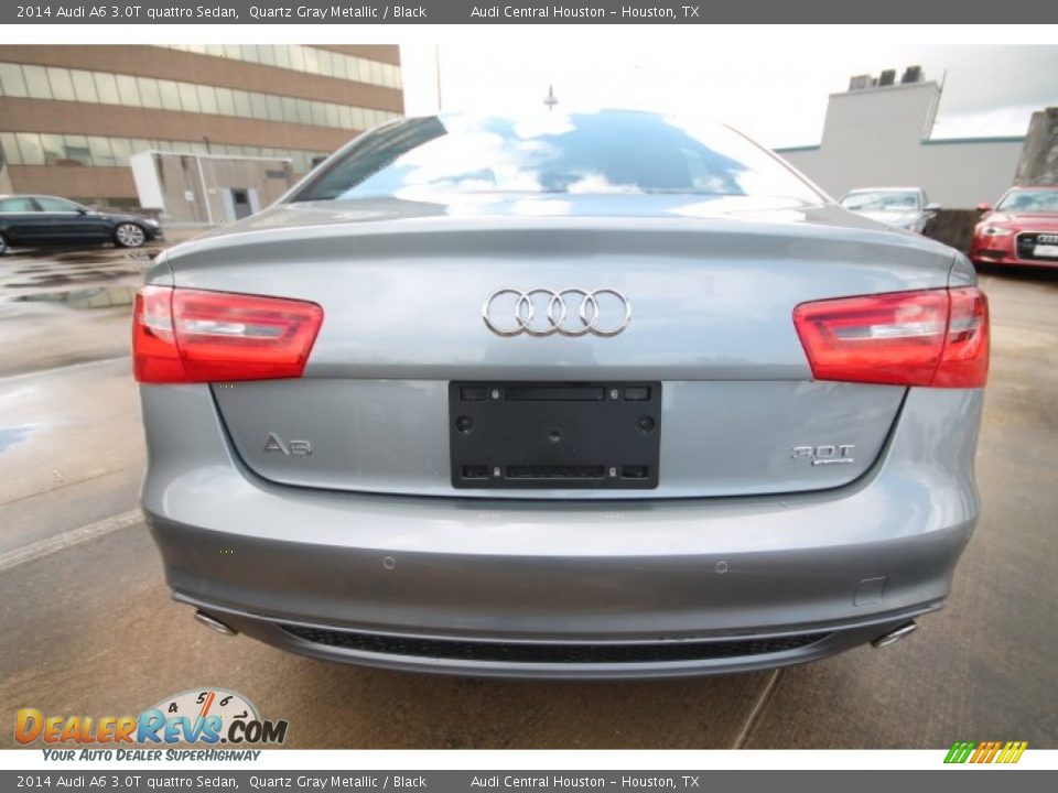 2014 Audi A6 3.0T quattro Sedan Quartz Gray Metallic / Black Photo #5