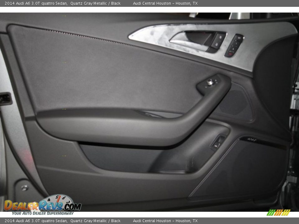 2014 Audi A6 3.0T quattro Sedan Quartz Gray Metallic / Black Photo #10