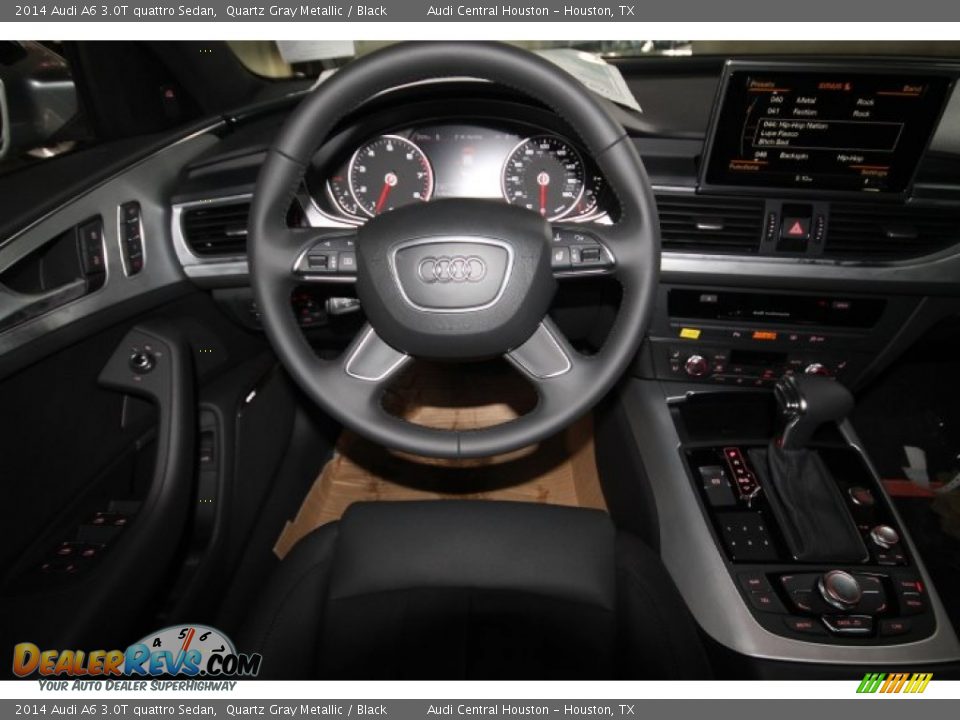 2014 Audi A6 3.0T quattro Sedan Quartz Gray Metallic / Black Photo #14