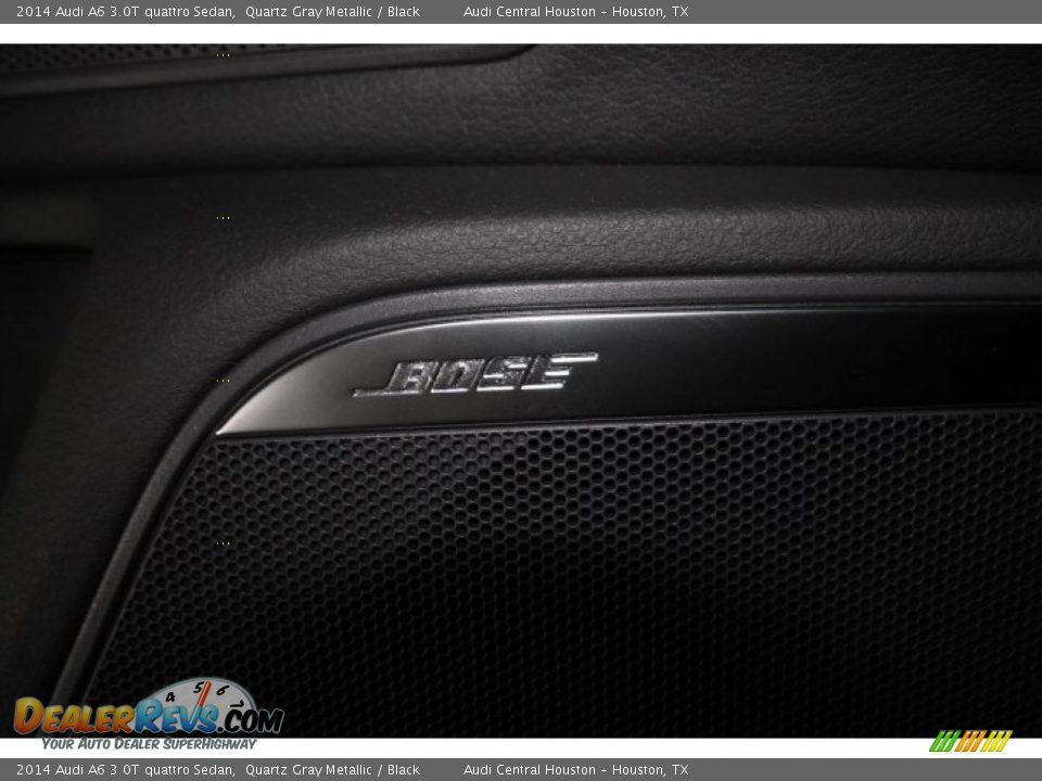 2014 Audi A6 3.0T quattro Sedan Quartz Gray Metallic / Black Photo #17
