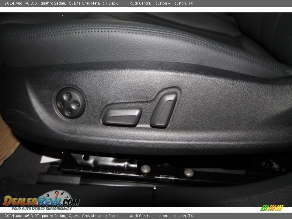 2014 Audi A6 3.0T quattro Sedan Quartz Gray Metallic / Black Photo #18