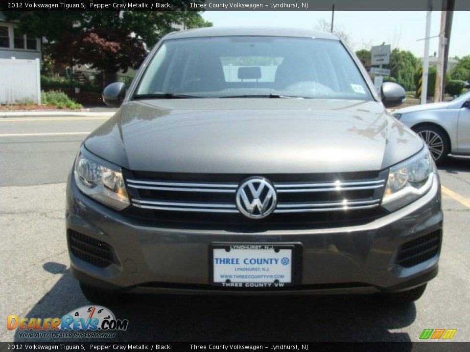 2012 Volkswagen Tiguan S Pepper Gray Metallic / Black Photo #2