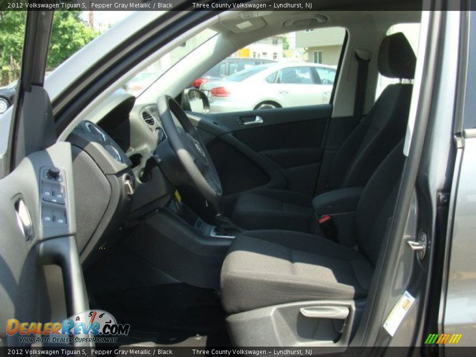 2012 Volkswagen Tiguan S Pepper Gray Metallic / Black Photo #6