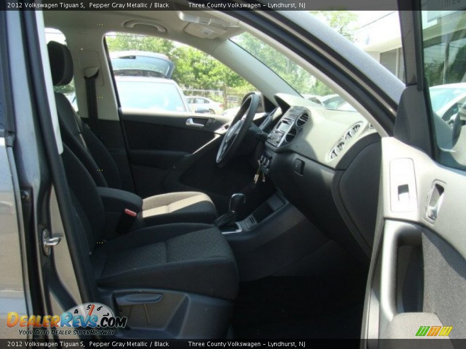 2012 Volkswagen Tiguan S Pepper Gray Metallic / Black Photo #7