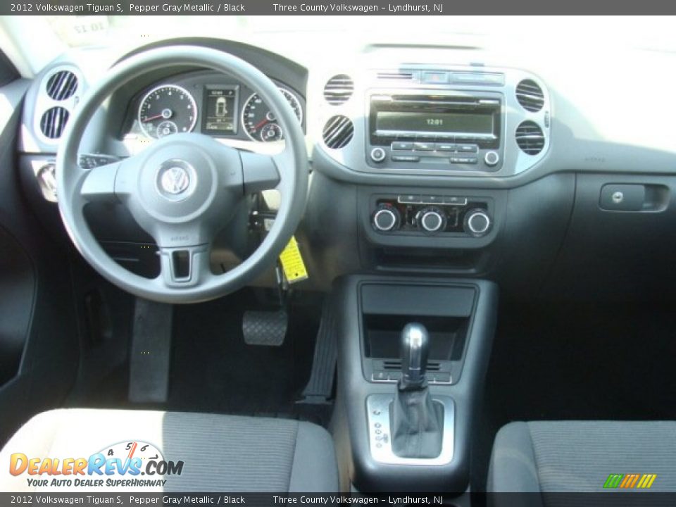 2012 Volkswagen Tiguan S Pepper Gray Metallic / Black Photo #8