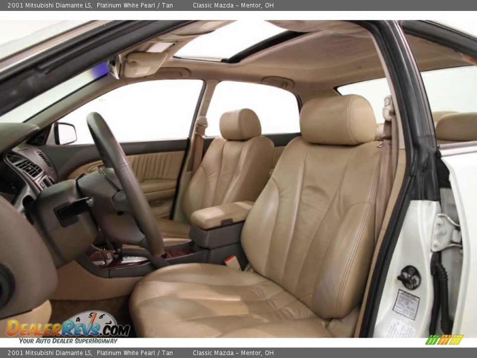 Front Seat of 2001 Mitsubishi Diamante LS Photo #5