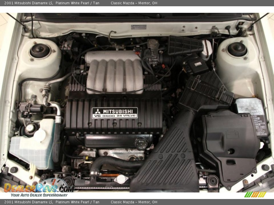 2001 Mitsubishi Diamante LS 3.5 Liter SOHC 24-Valve V6 Engine Photo #17
