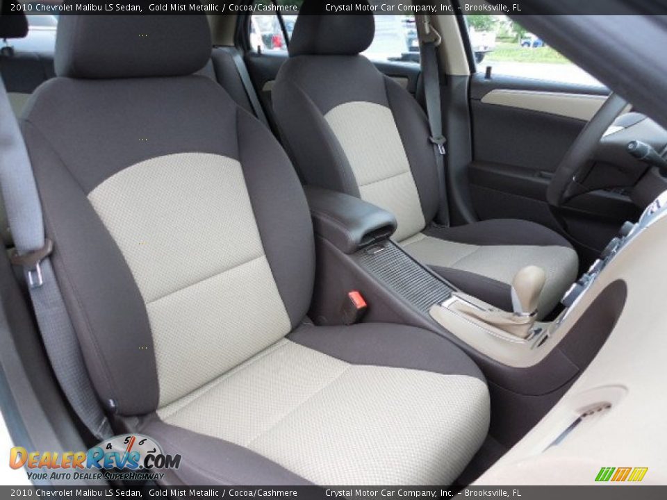 2010 Chevrolet Malibu LS Sedan Gold Mist Metallic / Cocoa/Cashmere Photo #12
