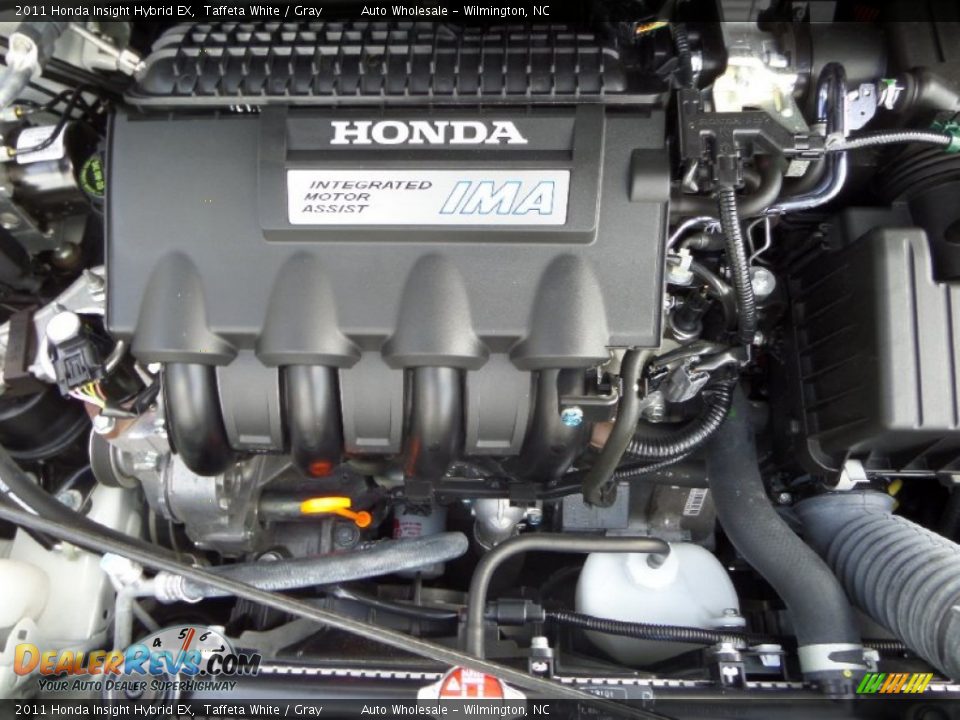 2011 Honda Insight Hybrid EX Taffeta White / Gray Photo #6