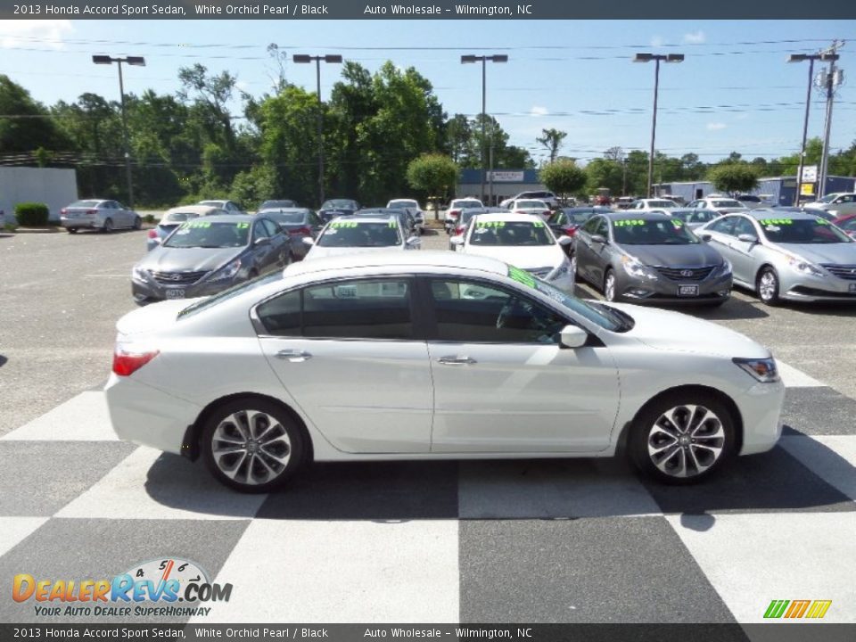 2013 Honda Accord Sport Sedan White Orchid Pearl / Black Photo #3