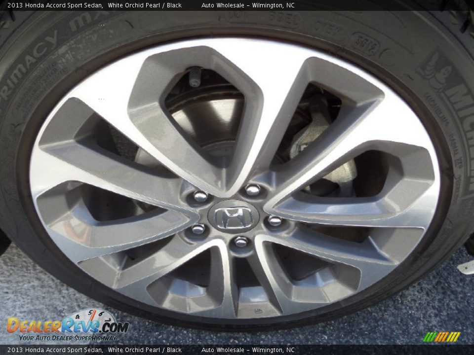 2013 Honda Accord Sport Sedan White Orchid Pearl / Black Photo #7