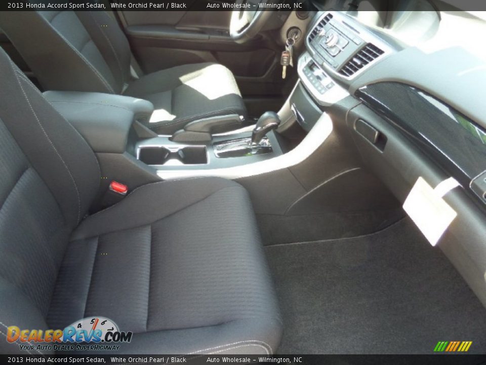 2013 Honda Accord Sport Sedan White Orchid Pearl / Black Photo #13
