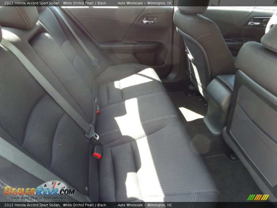 2013 Honda Accord Sport Sedan White Orchid Pearl / Black Photo #14