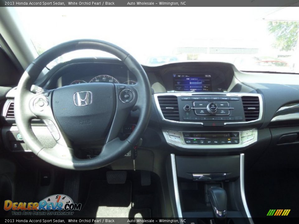 2013 Honda Accord Sport Sedan White Orchid Pearl / Black Photo #15