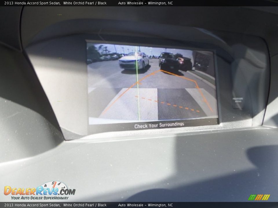 2013 Honda Accord Sport Sedan White Orchid Pearl / Black Photo #18