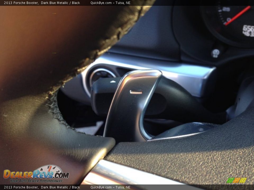 2013 Porsche Boxster Dark Blue Metallic / Black Photo #13