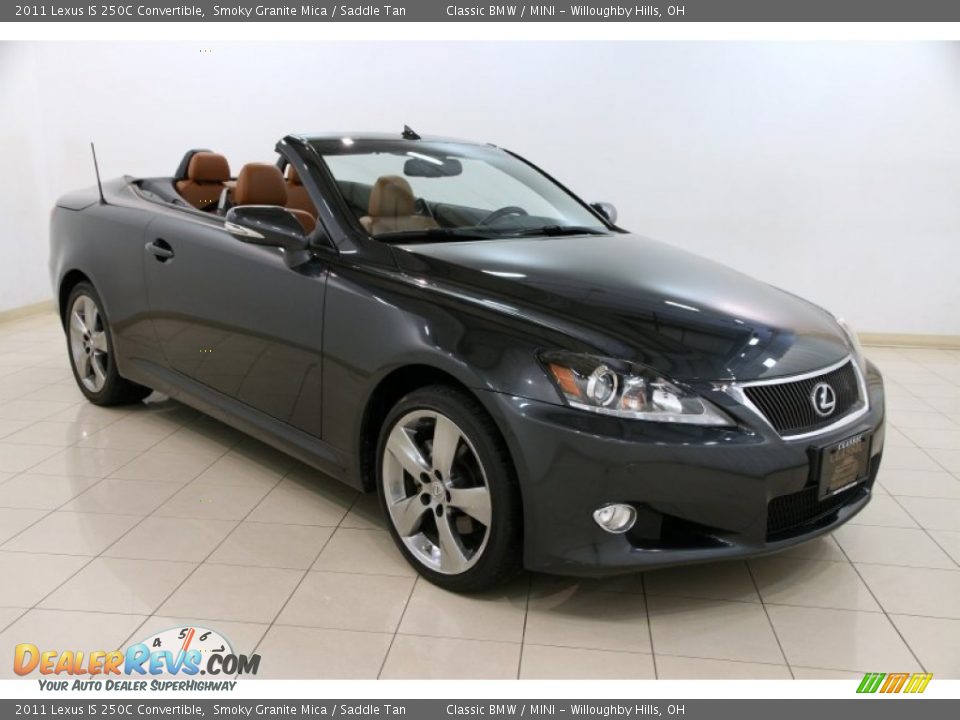2011 Lexus IS 250C Convertible Smoky Granite Mica / Saddle Tan Photo #1