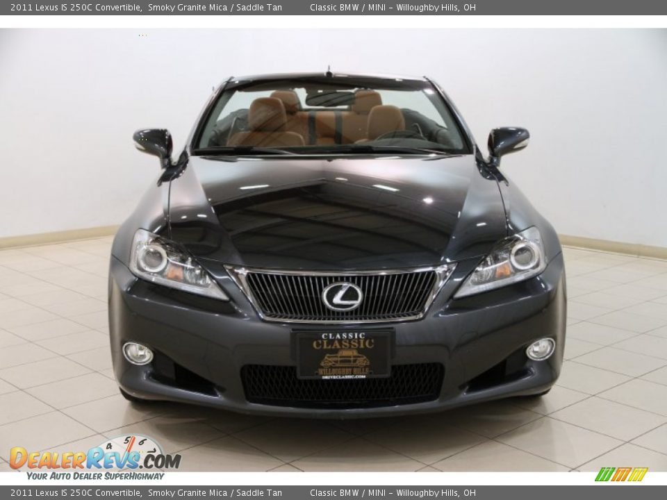 2011 Lexus IS 250C Convertible Smoky Granite Mica / Saddle Tan Photo #3