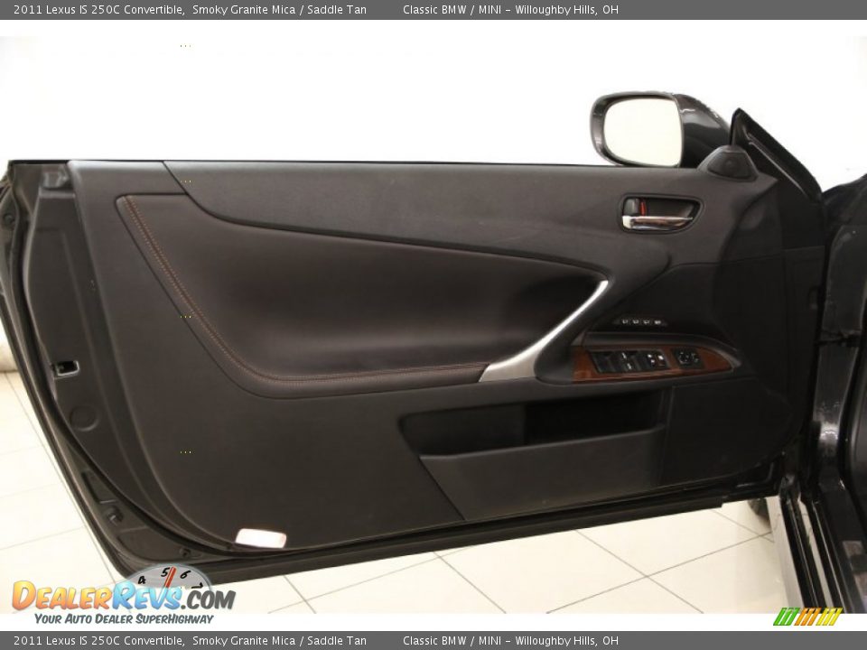 2011 Lexus IS 250C Convertible Smoky Granite Mica / Saddle Tan Photo #5