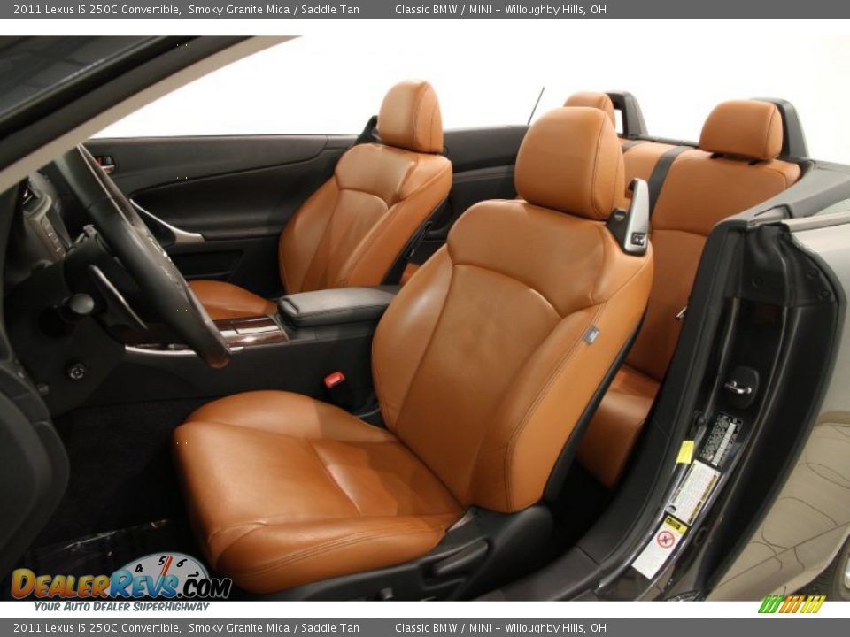 2011 Lexus IS 250C Convertible Smoky Granite Mica / Saddle Tan Photo #9