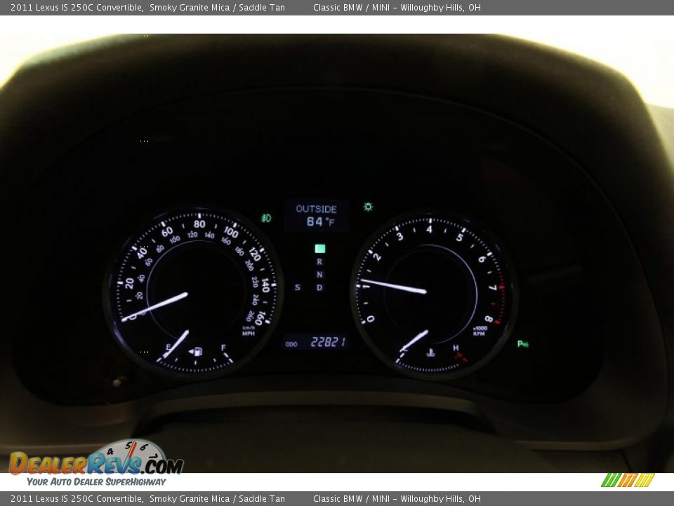 2011 Lexus IS 250C Convertible Smoky Granite Mica / Saddle Tan Photo #11