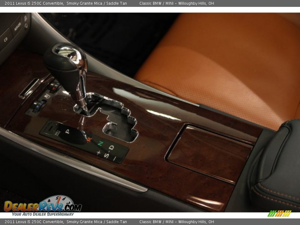 2011 Lexus IS 250C Convertible Smoky Granite Mica / Saddle Tan Photo #12