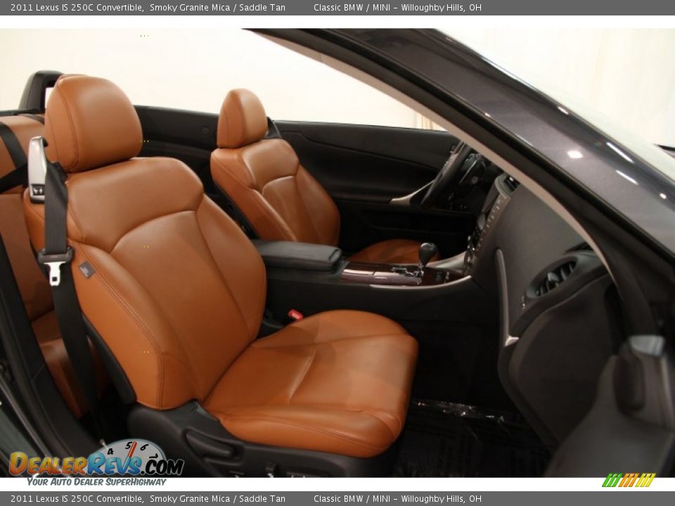 2011 Lexus IS 250C Convertible Smoky Granite Mica / Saddle Tan Photo #23