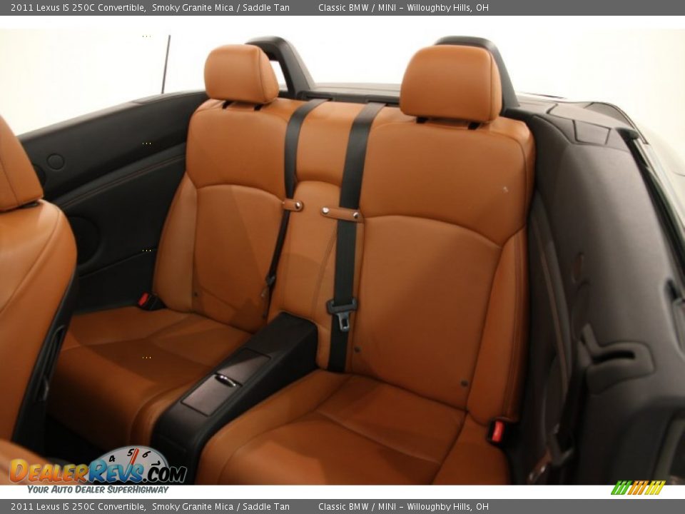 2011 Lexus IS 250C Convertible Smoky Granite Mica / Saddle Tan Photo #25