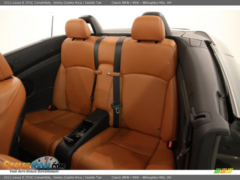 2011 Lexus IS 250C Convertible Smoky Granite Mica / Saddle Tan Photo #26