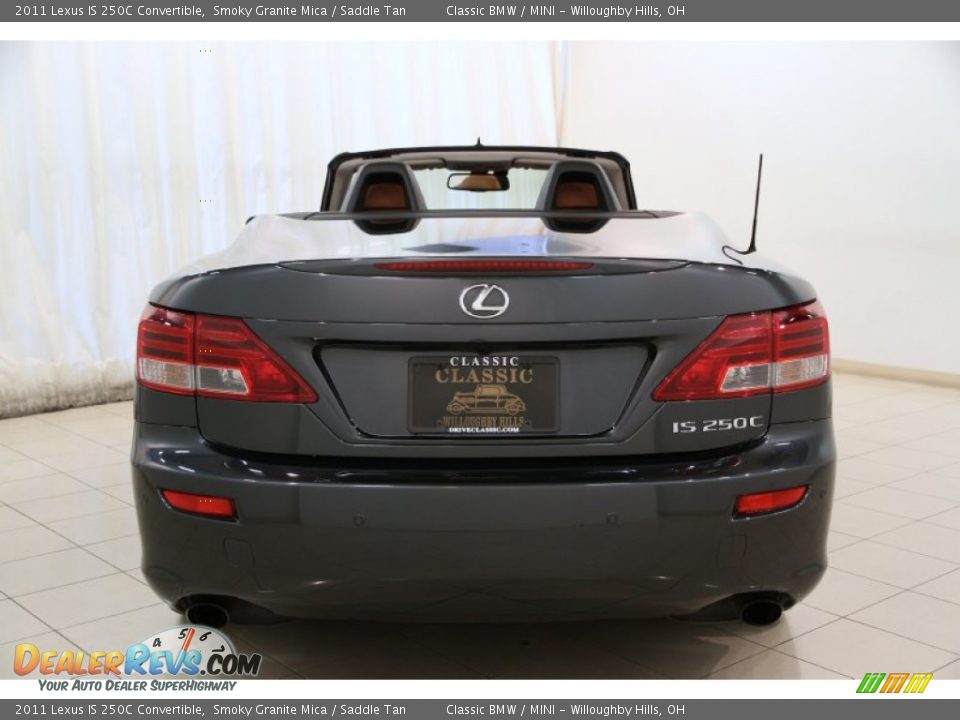 2011 Lexus IS 250C Convertible Smoky Granite Mica / Saddle Tan Photo #27