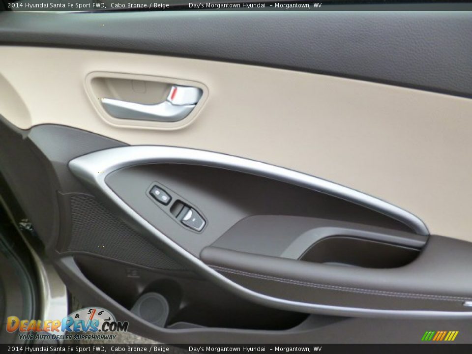 2014 Hyundai Santa Fe Sport FWD Cabo Bronze / Beige Photo #11
