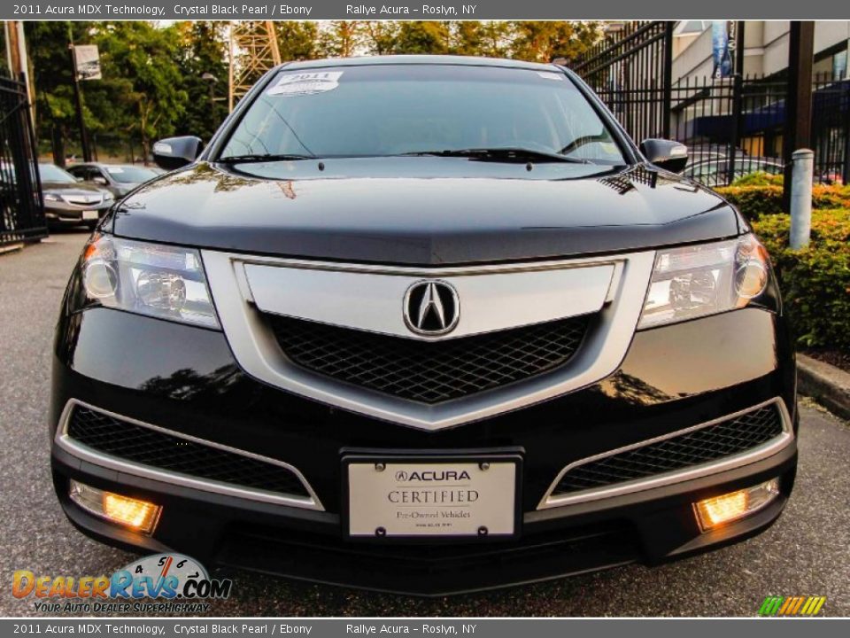 2011 Acura MDX Technology Crystal Black Pearl / Ebony Photo #2