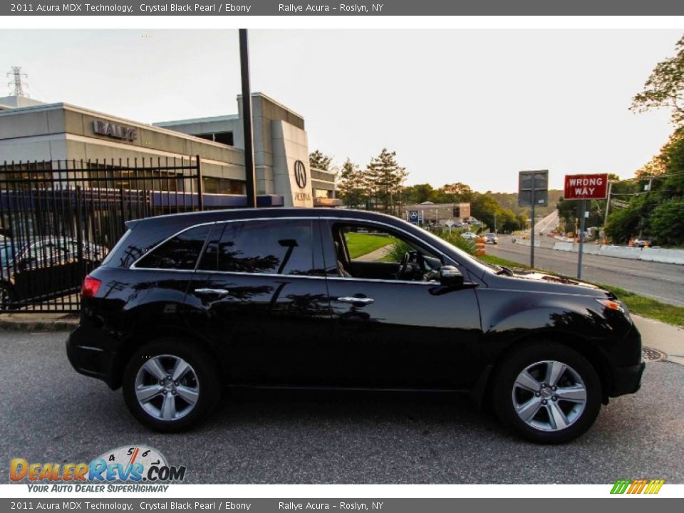 2011 Acura MDX Technology Crystal Black Pearl / Ebony Photo #3