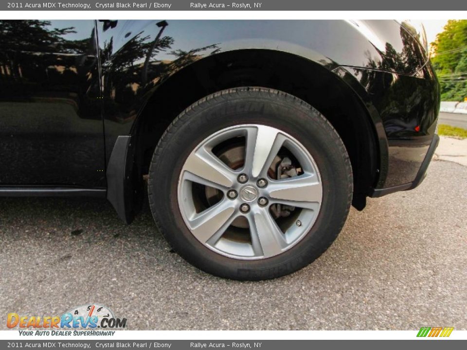 2011 Acura MDX Technology Crystal Black Pearl / Ebony Photo #4