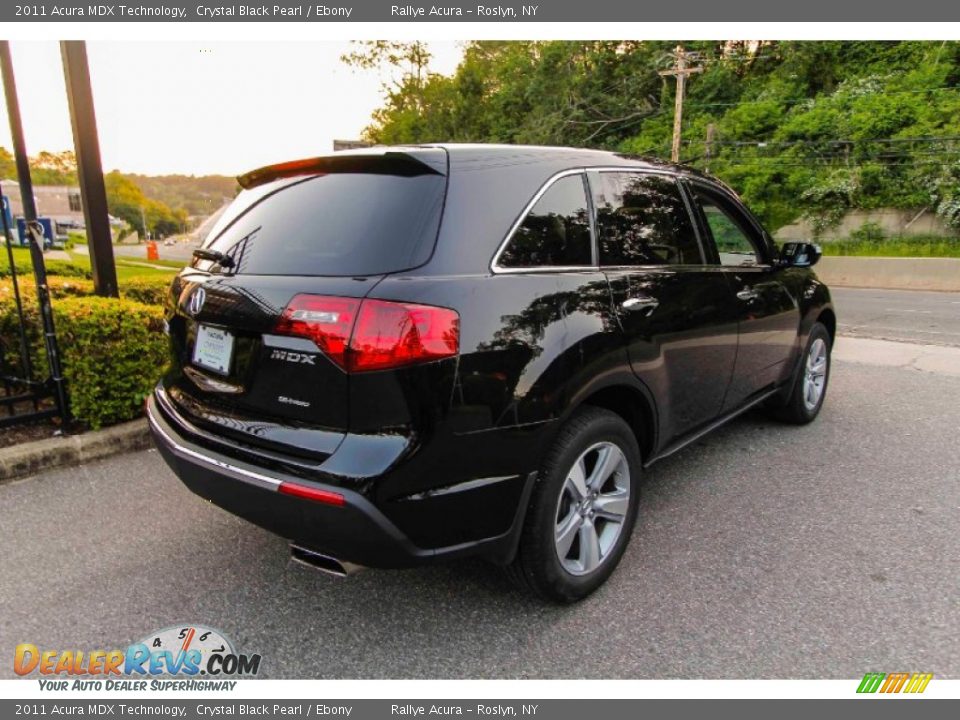 2011 Acura MDX Technology Crystal Black Pearl / Ebony Photo #5