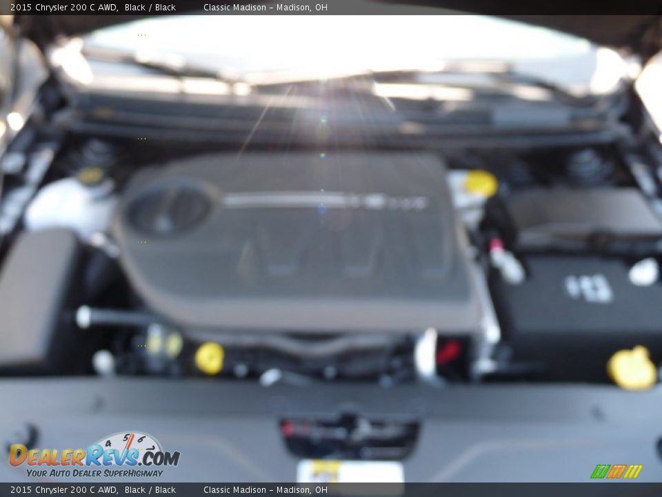 2015 Chrysler 200 C AWD Black / Black Photo #17