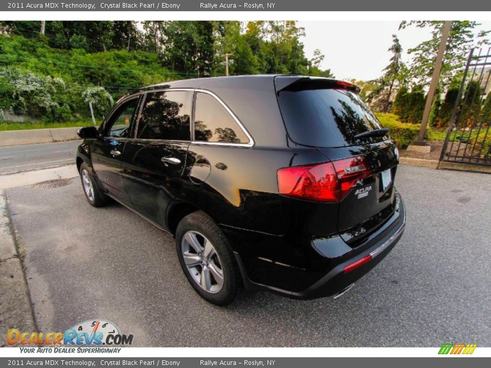 2011 Acura MDX Technology Crystal Black Pearl / Ebony Photo #7