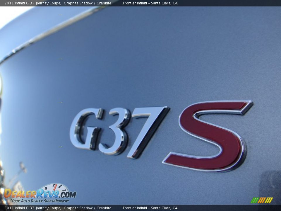 2011 Infiniti G 37 Journey Coupe Graphite Shadow / Graphite Photo #21