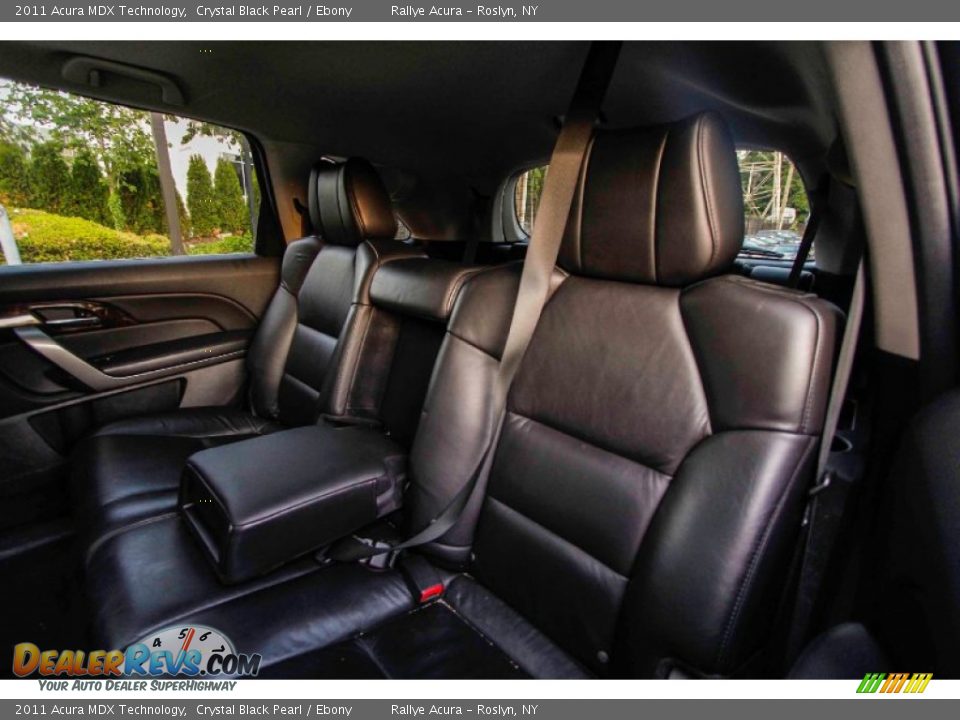 2011 Acura MDX Technology Crystal Black Pearl / Ebony Photo #15