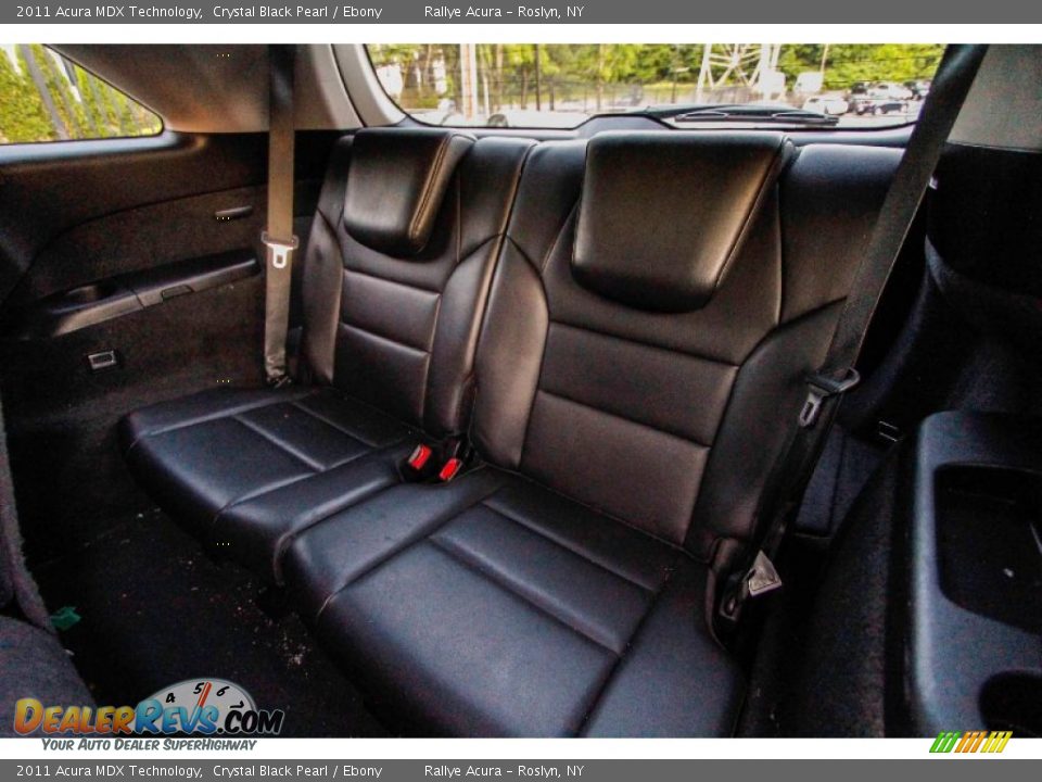 2011 Acura MDX Technology Crystal Black Pearl / Ebony Photo #16