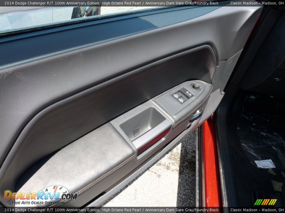 2014 Dodge Challenger R/T 100th Anniversary Edition High Octane Red Pearl / Anniversary Dark Slate Gray/Foundry Black Photo #3