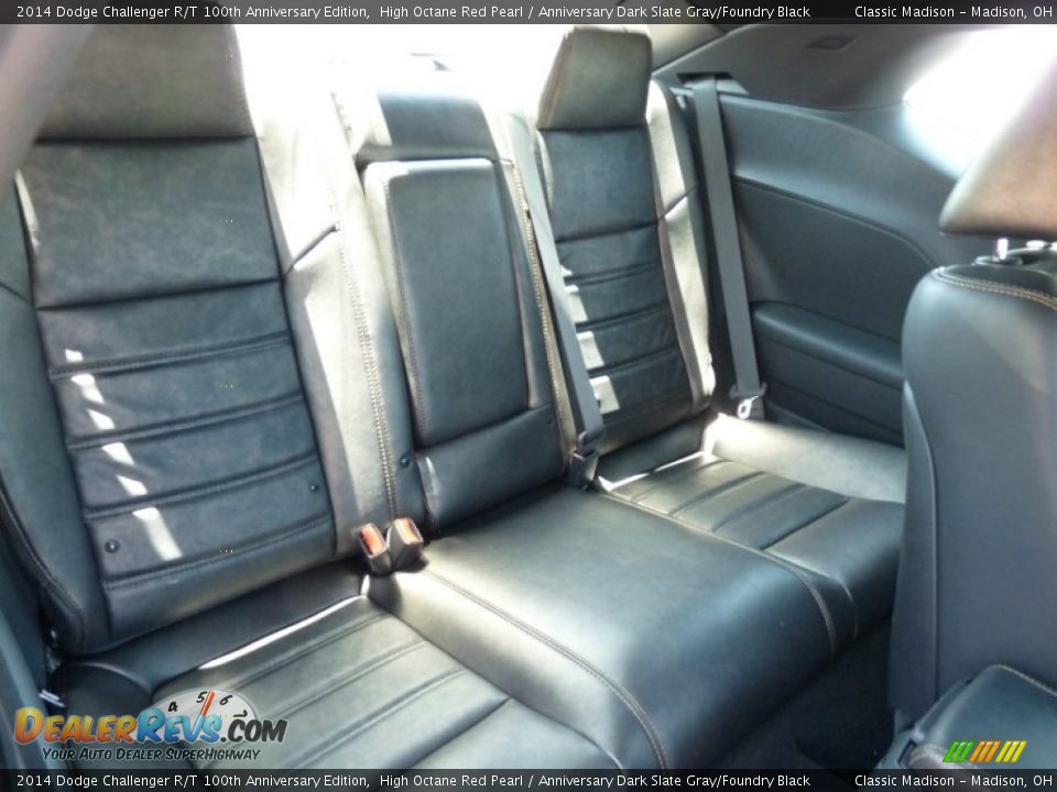 2014 Dodge Challenger R/T 100th Anniversary Edition High Octane Red Pearl / Anniversary Dark Slate Gray/Foundry Black Photo #12