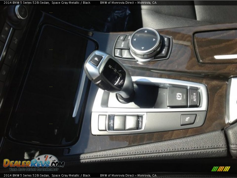 2014 BMW 5 Series 528i Sedan Space Gray Metallic / Black Photo #7