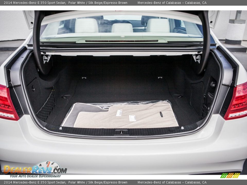 2014 Mercedes-Benz E 350 Sport Sedan Polar White / Silk Beige/Espresso Brown Photo #4