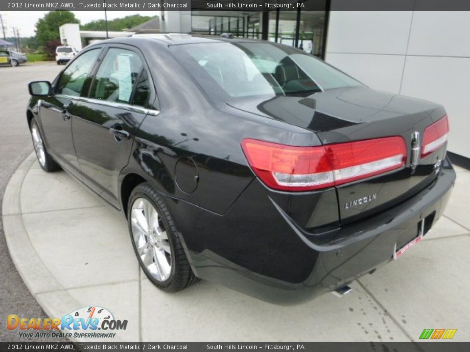 2012 Lincoln MKZ AWD Tuxedo Black Metallic / Dark Charcoal Photo #3