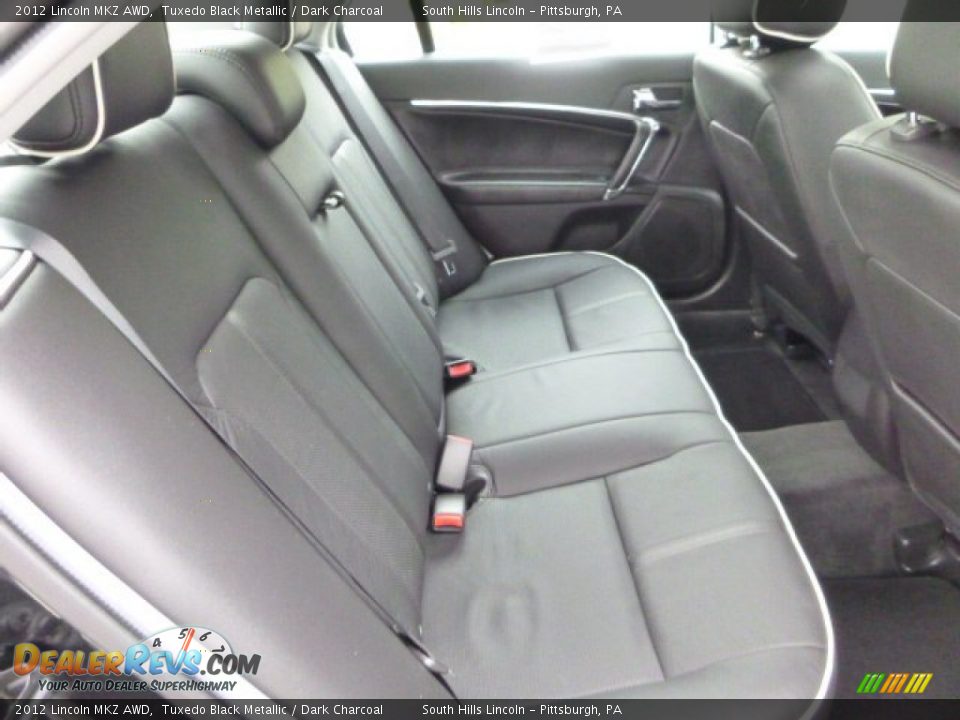 2012 Lincoln MKZ AWD Tuxedo Black Metallic / Dark Charcoal Photo #13