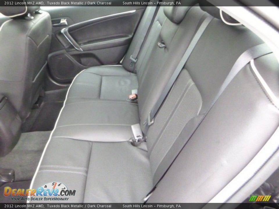2012 Lincoln MKZ AWD Tuxedo Black Metallic / Dark Charcoal Photo #15