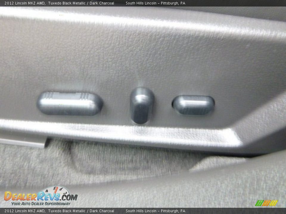 2012 Lincoln MKZ AWD Tuxedo Black Metallic / Dark Charcoal Photo #19