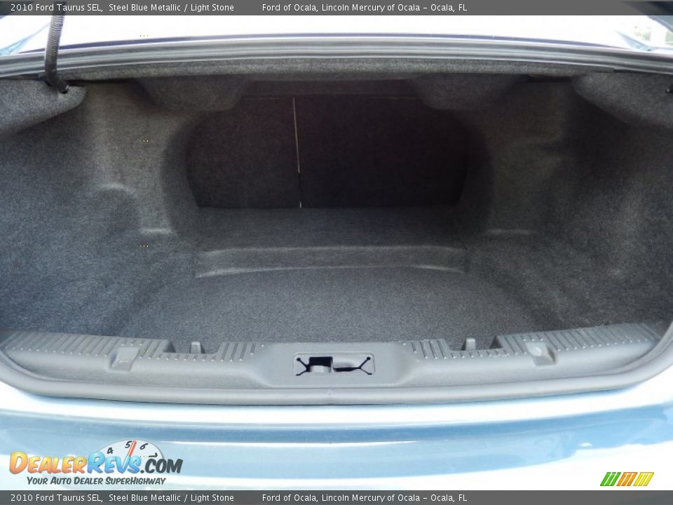 2010 Ford Taurus SEL Steel Blue Metallic / Light Stone Photo #10